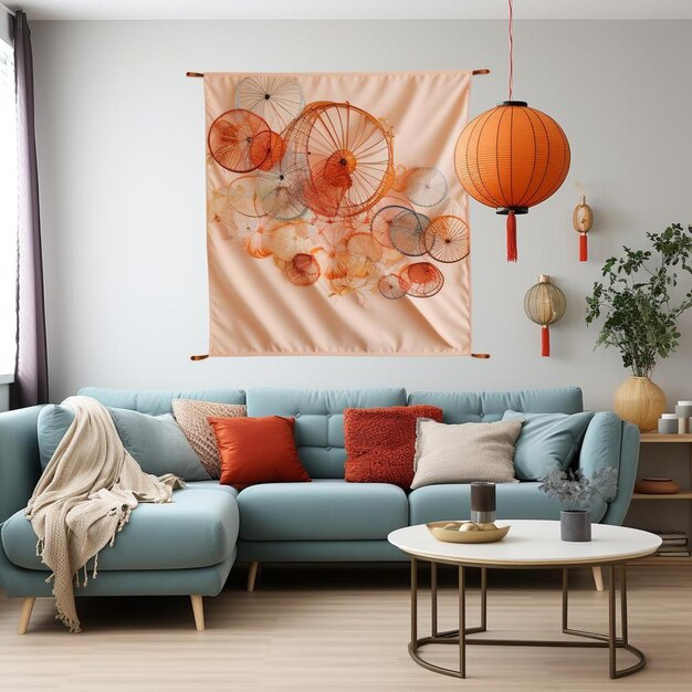 Premium Photo | Cultural Traditions Tapestry Chinese New Year ... pertaining to The Cultural Tapestry Woven into Asian Fans and Their Impact on Interior Aesthetics