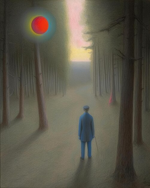 Premium Photo | The Enchanted Forest Unveiling The Secrets Of Light And ... within