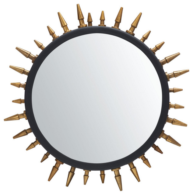 Safavieh Ceinth 20″ Mirror Black and Gold A Timeless Design Journey
