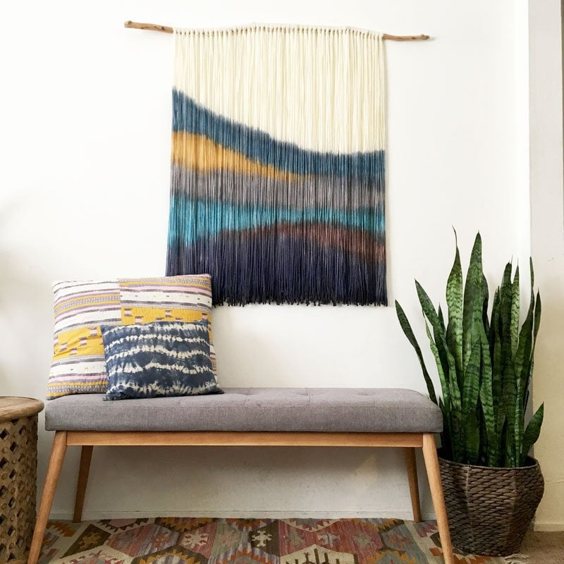 Color and Composition Harmonizing Textiles to Create Breathtaking Wall Designs