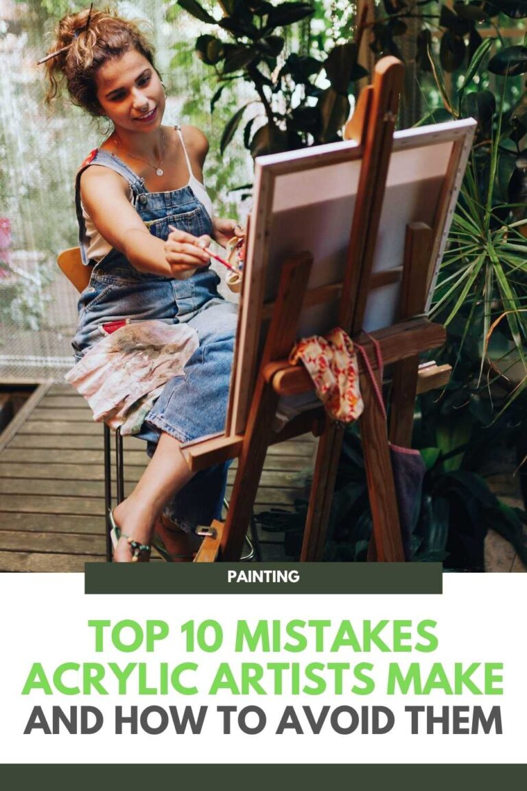 Top 10 Mistakes Acrylic Artists Make And How To Avoid Them - Urbaki Art in Common Mistakes Artists Make and How to Avoid Them