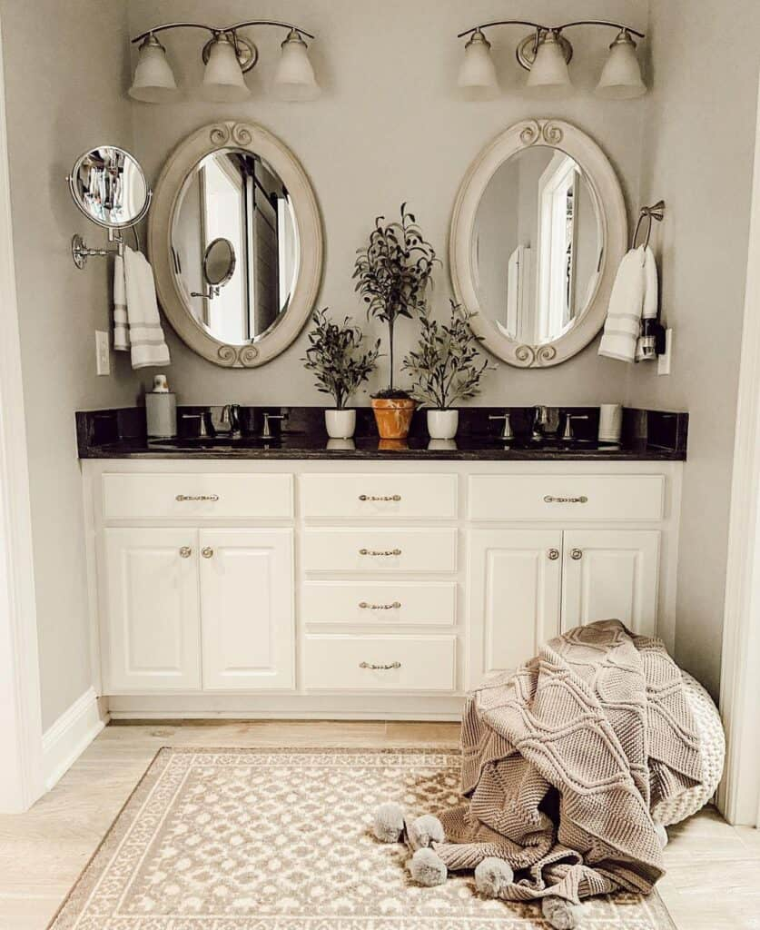 23 Oval Bathroom Mirrors To Bring In Some Magic To Your Home throughout Bringing Warmth and Character with the Floro Oval Mirror