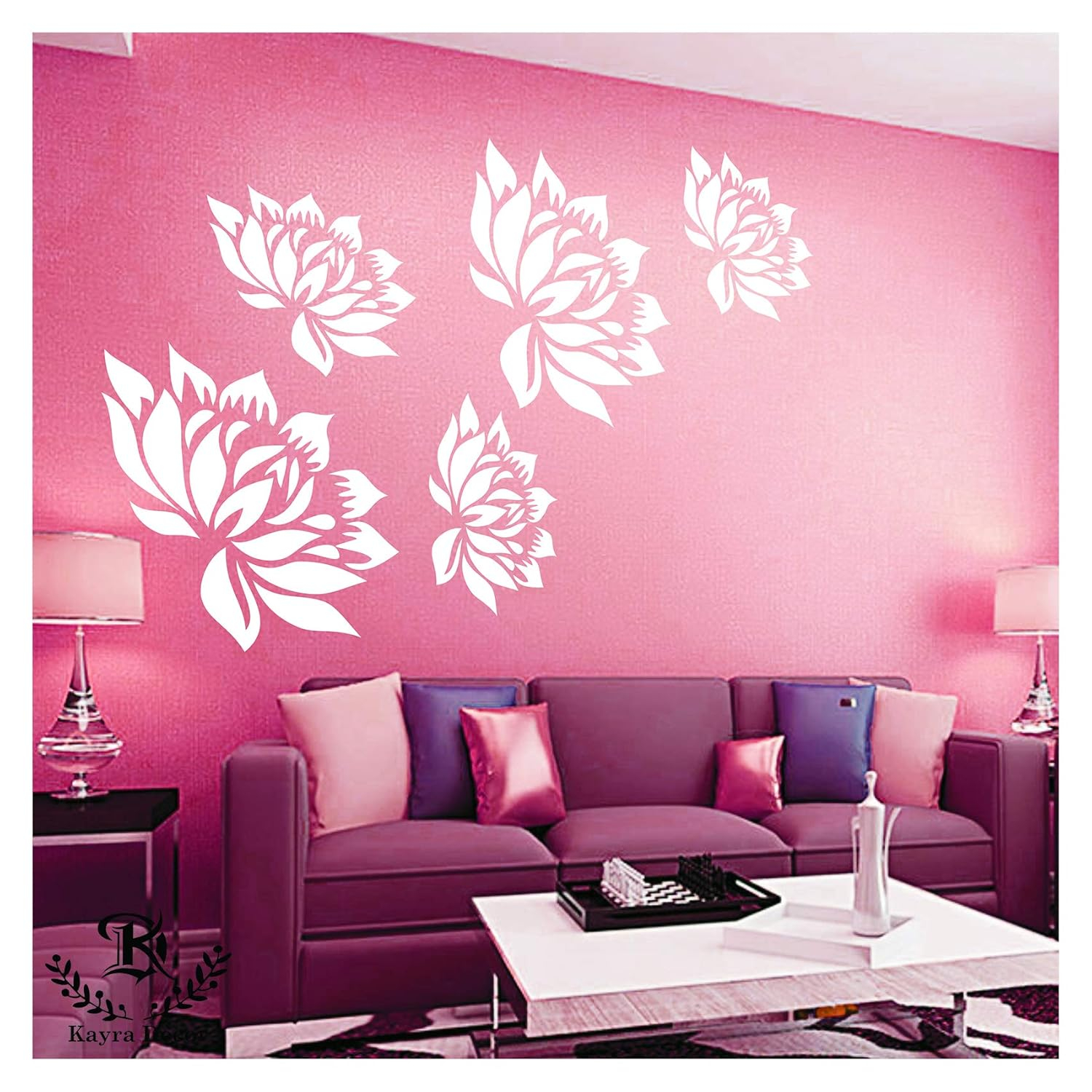 30 Ways To Create Accent Walls With Stencils for Houzz TV's Guide to Creating Stunning Mural Walls Using Stencils and Stamps