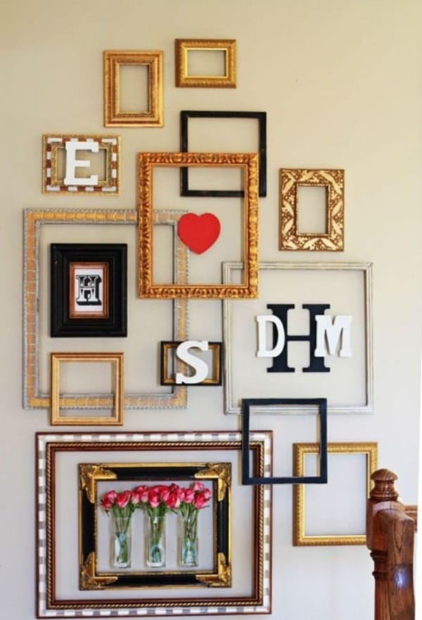 40 Creative Frame Decoration Ideas For Your House – Page 3 Of 3 – Bored Art inside Beyond the Frame Creative Wall Decor Ideas
