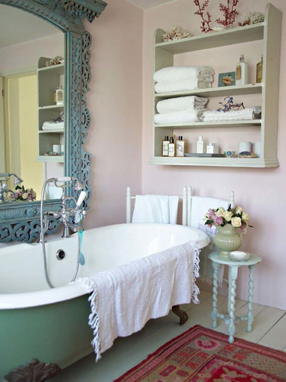 51 Ultimate Romantic Bathroom Design intended for