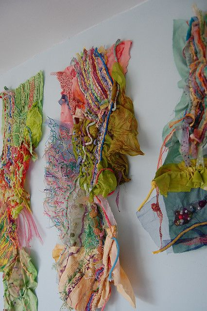 60 Best Arte Textile/Textile Art Images On Pinterest | Textile Art ... pertaining to Discovering Artful Walls How a Textile Designer Paints With Personality