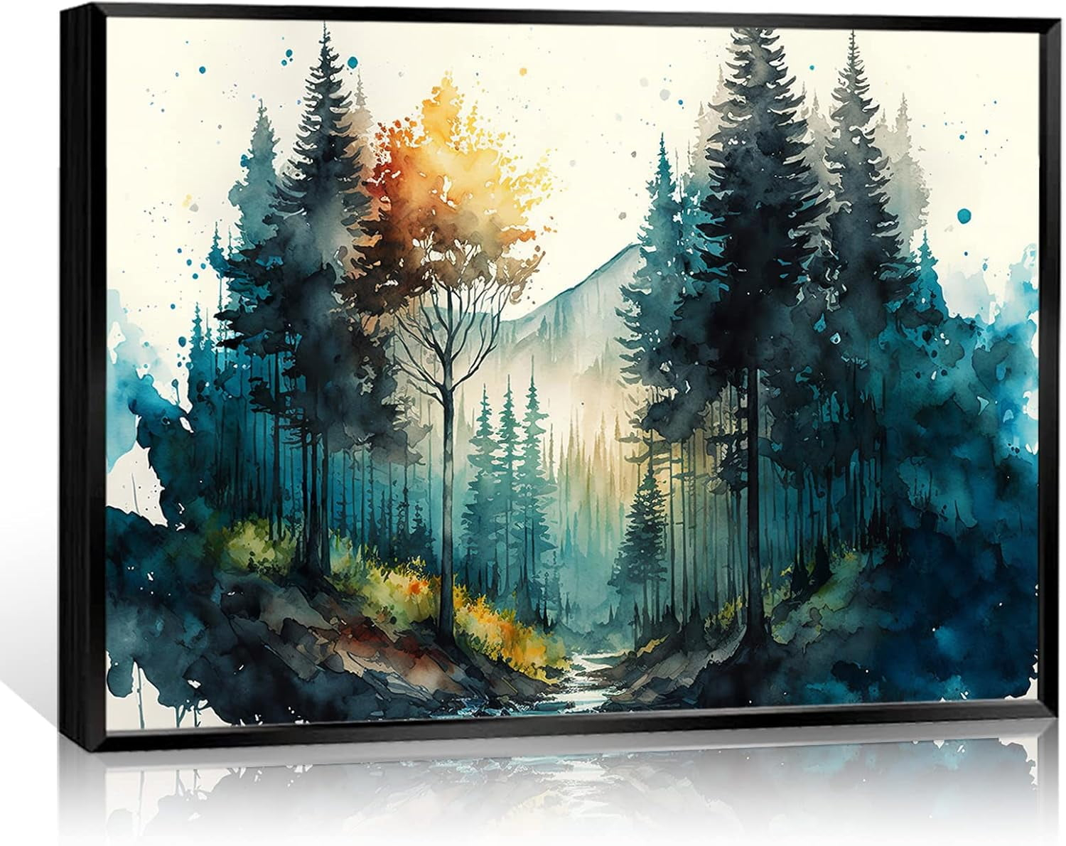 Bringing Serenity Home The Art of Watercolor on Your Walls