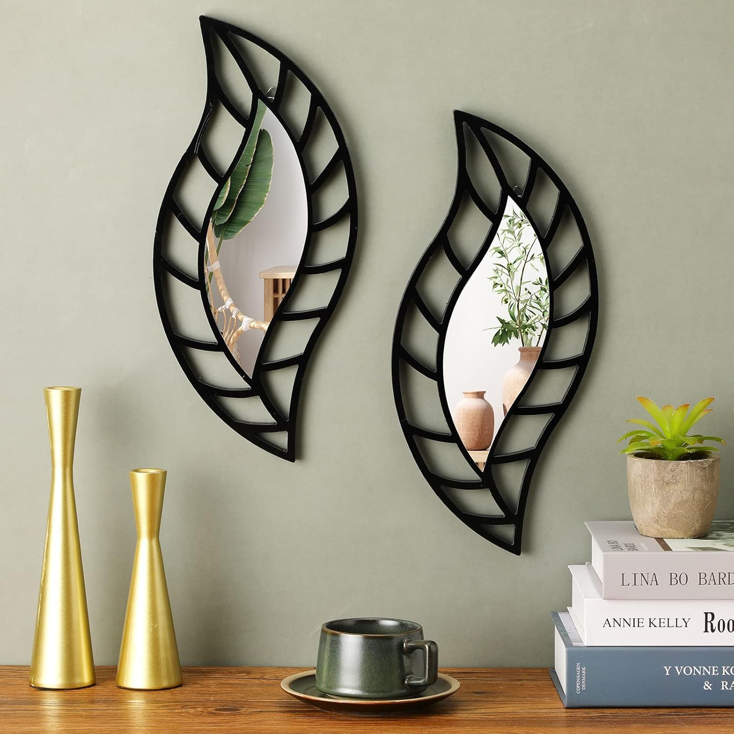 Unveiling the Craftsmanship Behind 3D Leaf Design Mirrors