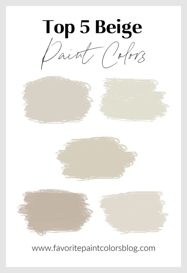 Best True Beige Paint Colors Without Heavy Undertones Favorite Paint ... pertaining to Beyond Beige Finding Your Home's True Color Palette