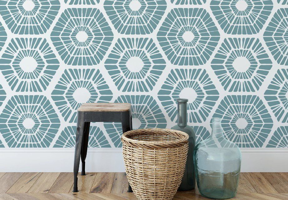 Best Wall Stencil Designs For Stunning Home Decor pertaining to