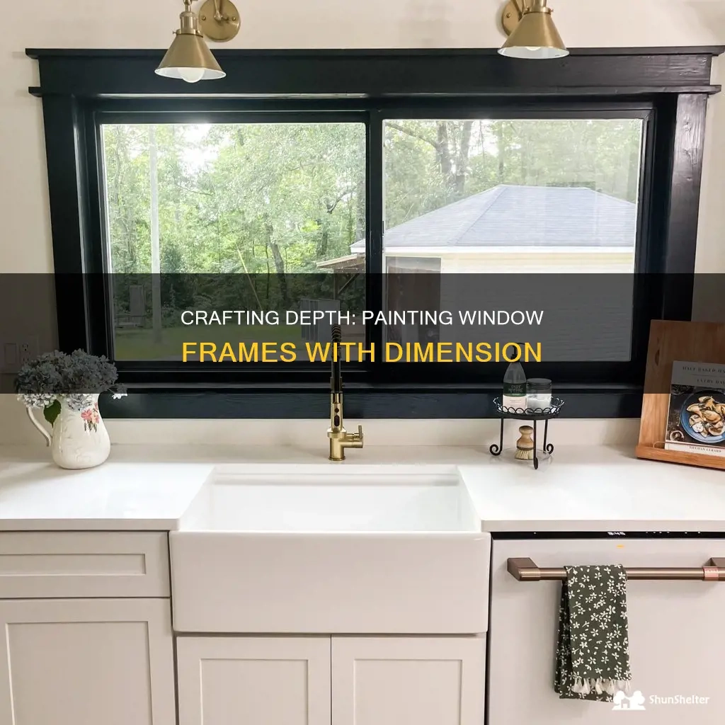 Crafting Depth: Painting Window Frames With Dimension | Shunshelter within Mastering the Art of Window Layering Crafting Depth and Dimension in Your Home
