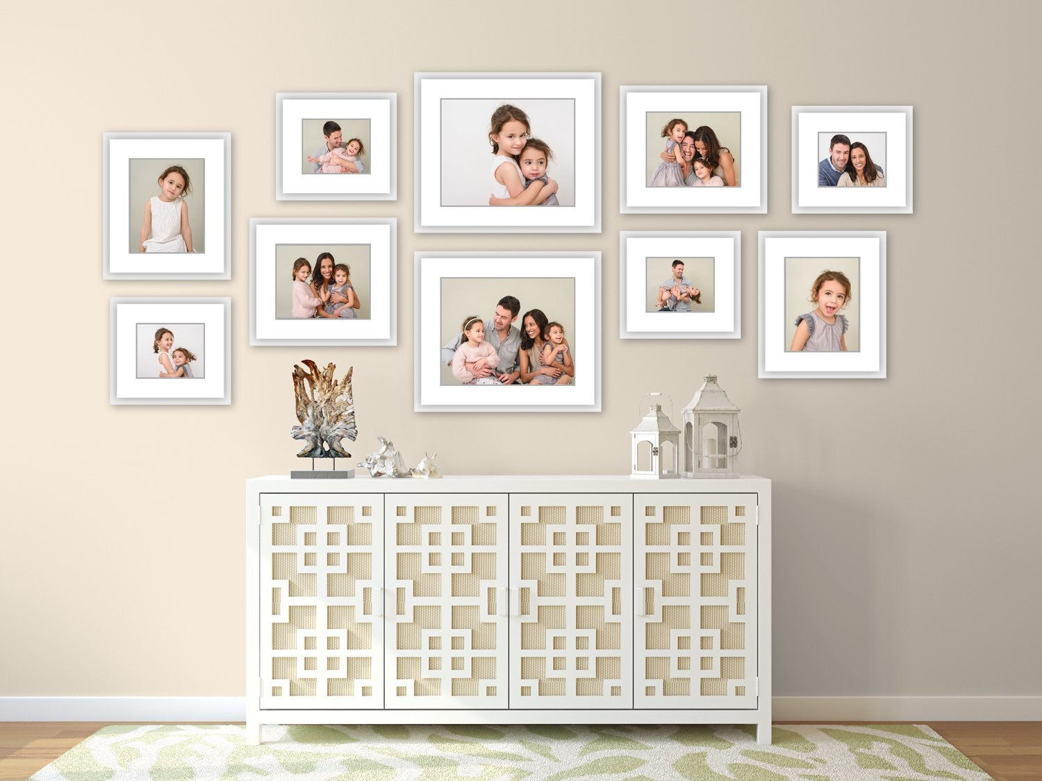 Creating A Family Photo Gallery Wall — N. Lalor Photography | Westport ... regarding