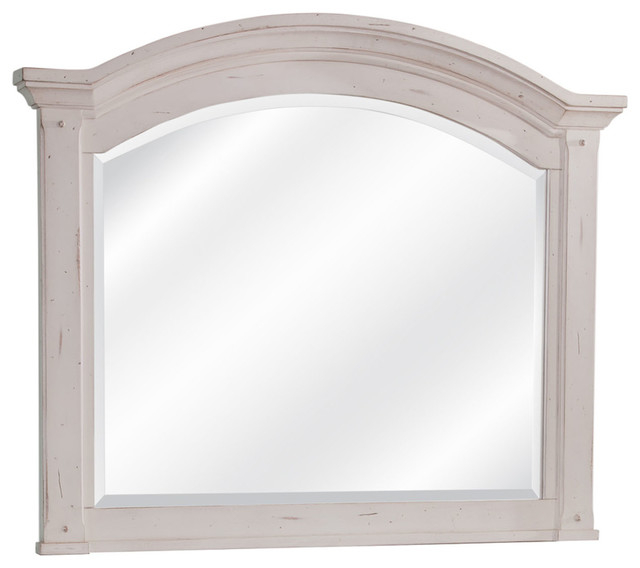 Emma Mason Signature Integrate Landscape Mirror In Cobblestone White ... in Unpacking the Craft of the Emma Mason Pearl White Mirror