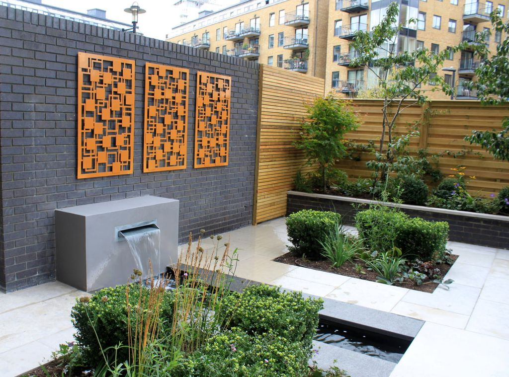 Garden Wall Ideas: 21 Stunning Looks For The Boundaries Of Your Plot ... for