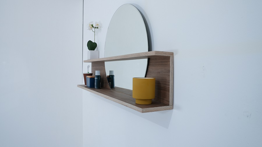 Plywood Mirror Shelf | Kreg Tool within