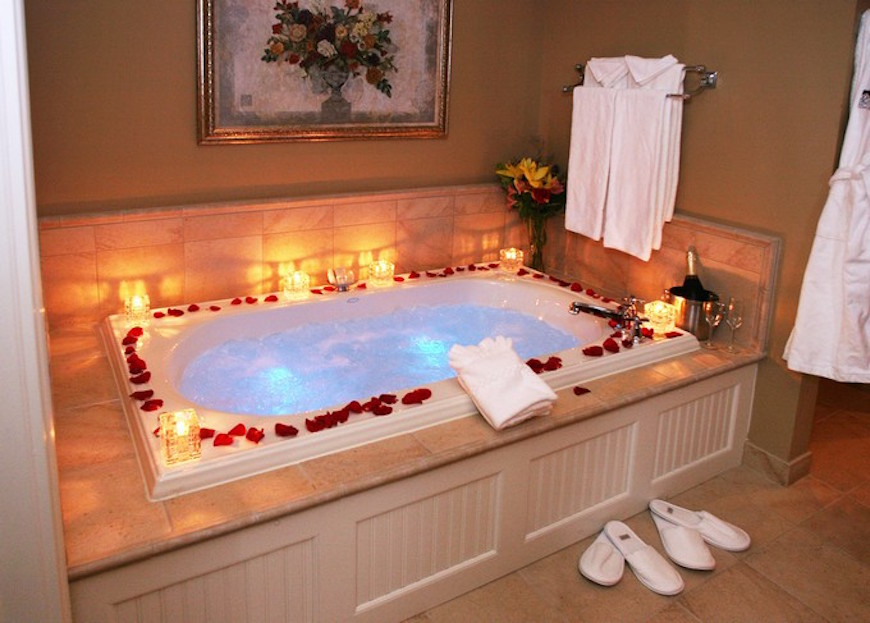 Romantic Bathroom Ideas For Valentine's Day inside Designing Intimate Bathrooms Practical Tips for Couples