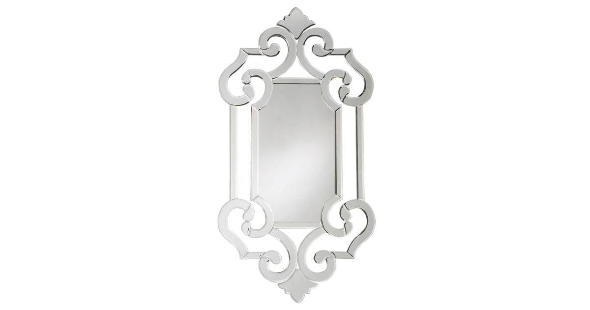Roseto Hemir33534 22" W X 41" H Rectangular Framed Bathroom Mirror ... inside