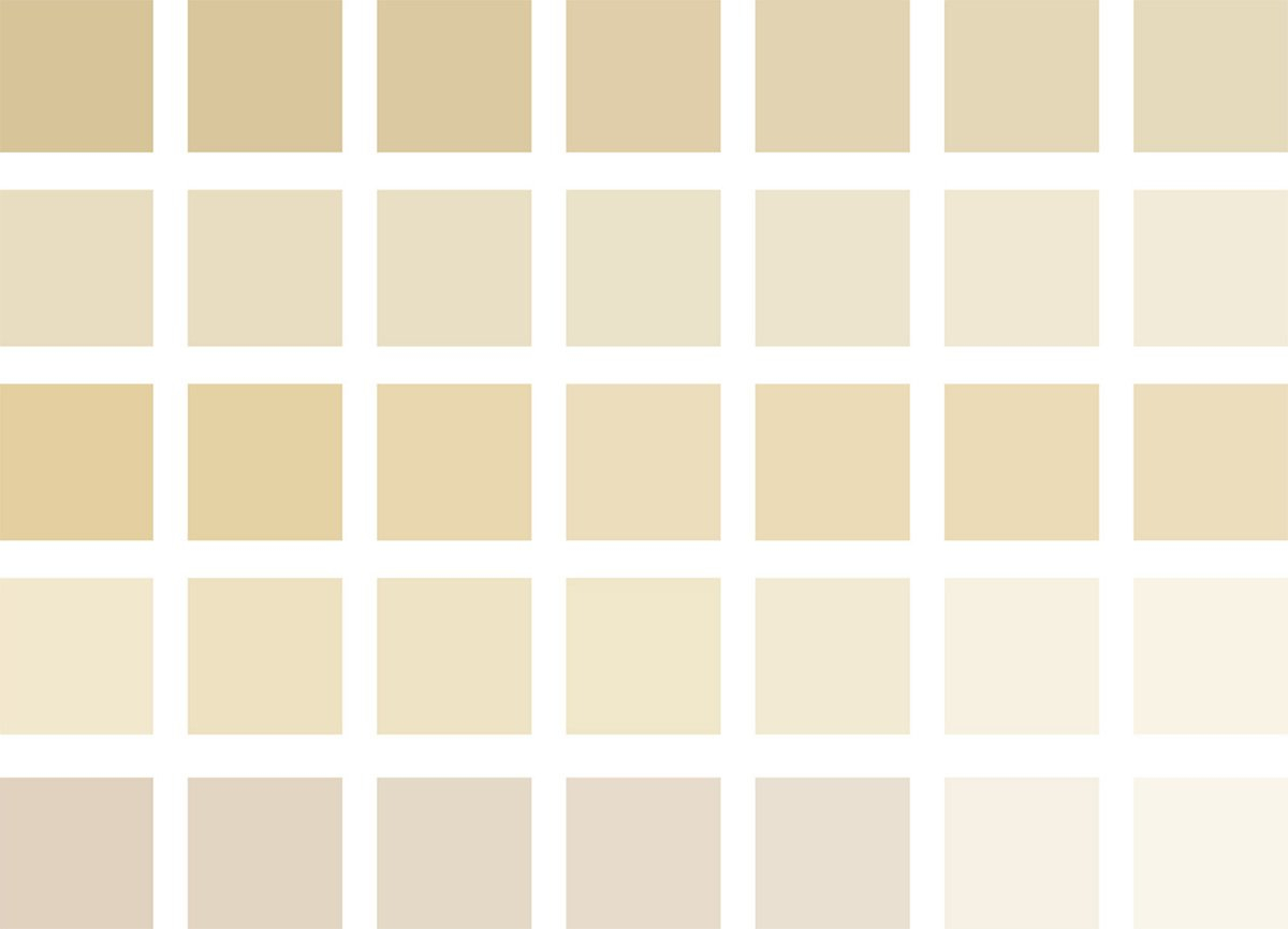 Shades Of Beige Color Chart for Beyond Beige Finding Your Home's True Color Palette