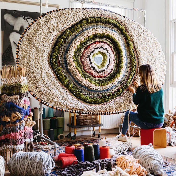 Textile Art Captures The Colors And Texture Of The Australian Landscape for