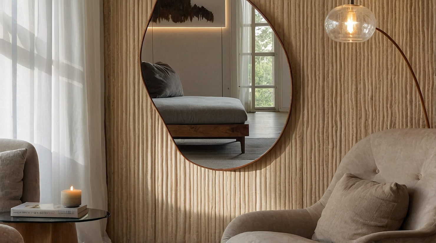 The Beauty Of Pond Mirrors In Living Room Design - Shark Printables with