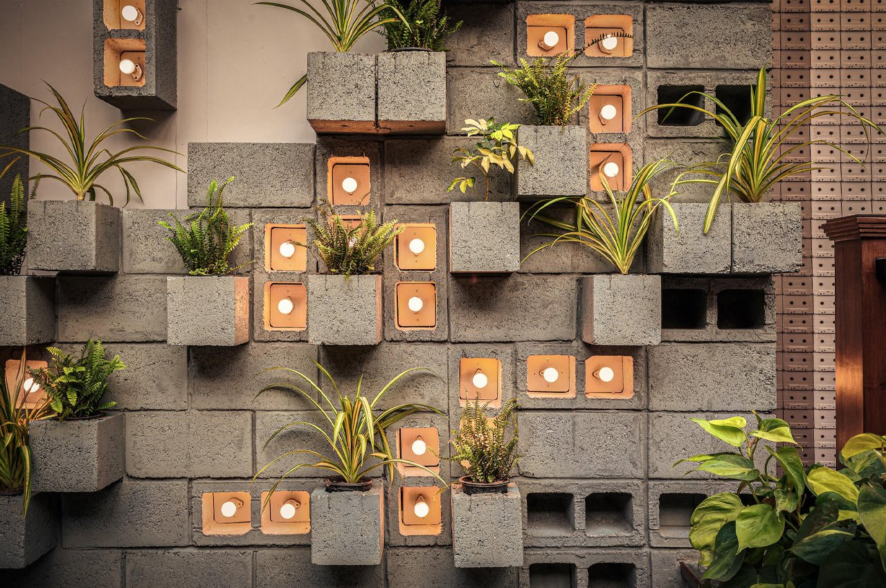 This Concrete Restaurant Merges Brutalist Architecture With A Vertical ... with regard to Transforming Gardens with Thoughtfully Designed Concrete Walls