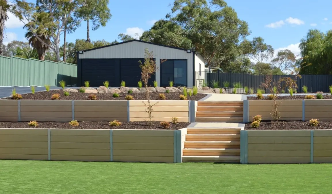 Transforming Gardens with Thoughtfully Designed Concrete Walls