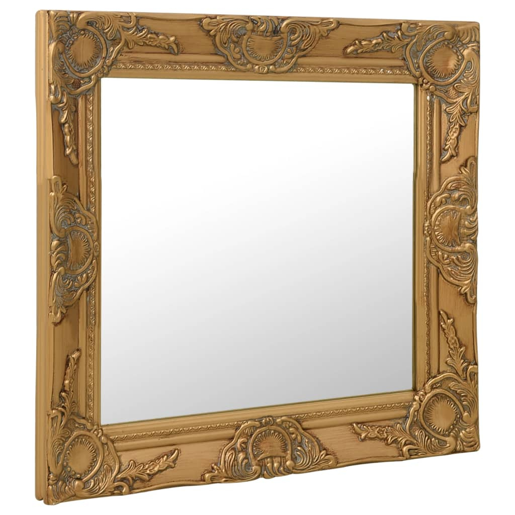 Elevating Your Space A Closer Look at the vidaXL Baroque Gold Wall Mirror