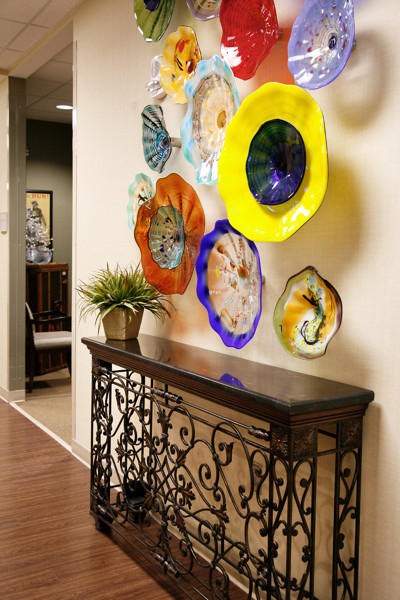 Wall Candy: Dish Up Colorful Glass Art Plates intended for