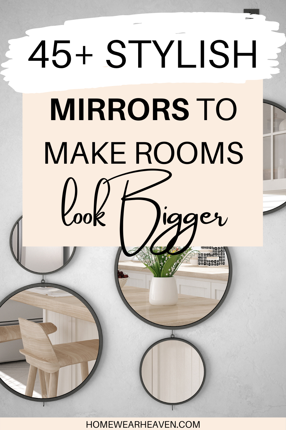 20 Incredibly Clever Ways To Decorate With Mirrors In A Small Living ... throughout Small Space Solutions Clever Ways to Use Framed Mirrors