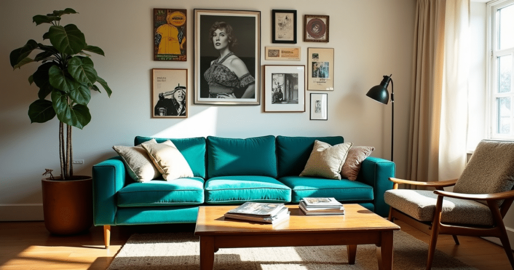 24 Ways To Unleash Your Inner Designer With An Eclectic Living Room ... with Unleash Your Inner Designer 5 Bathrooms That Master Geometric Wall Patterns