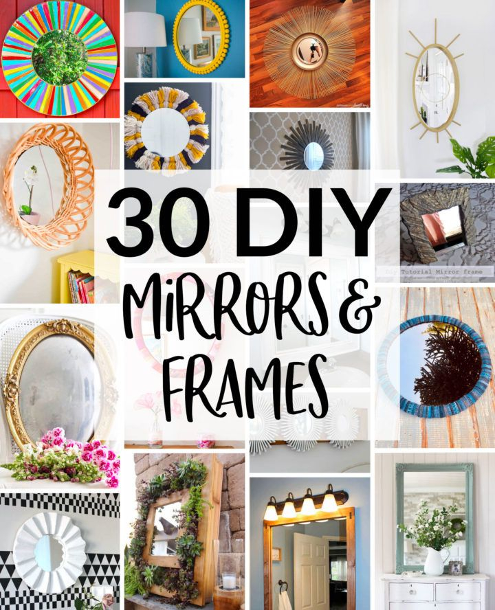 30 Diy Mirror Frames | Mirror Frame Diy, Easy Diy Mirror Frame, Mirror ... regarding