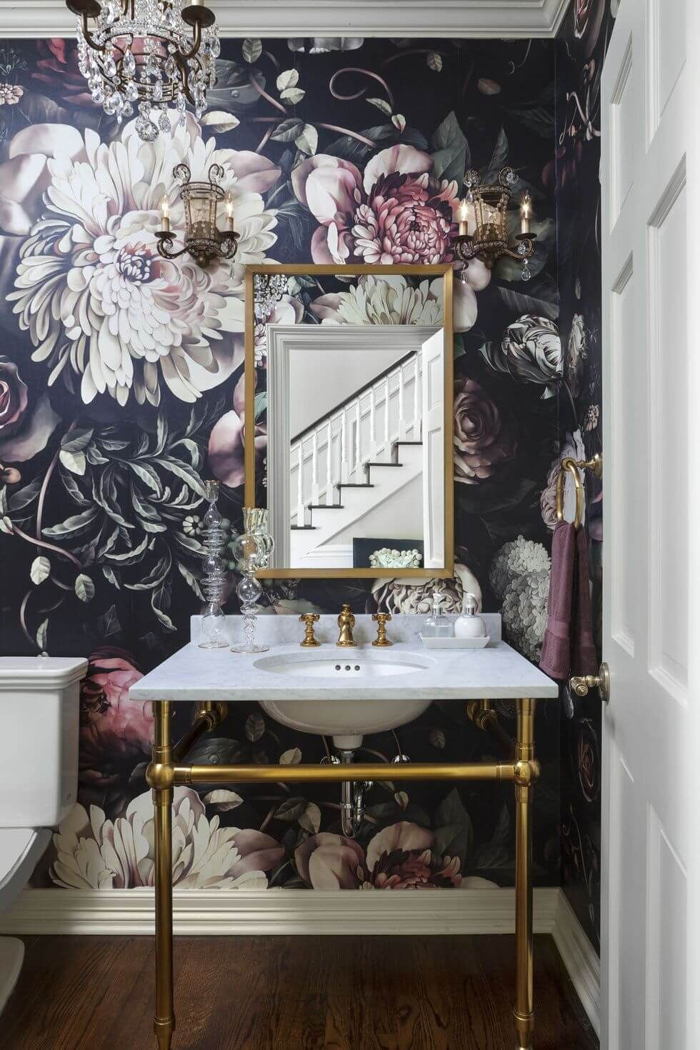 63+ Awesome Powder Room Ideas &amp;Amp; Designs For Your House 2023 | Powder ... pertaining to