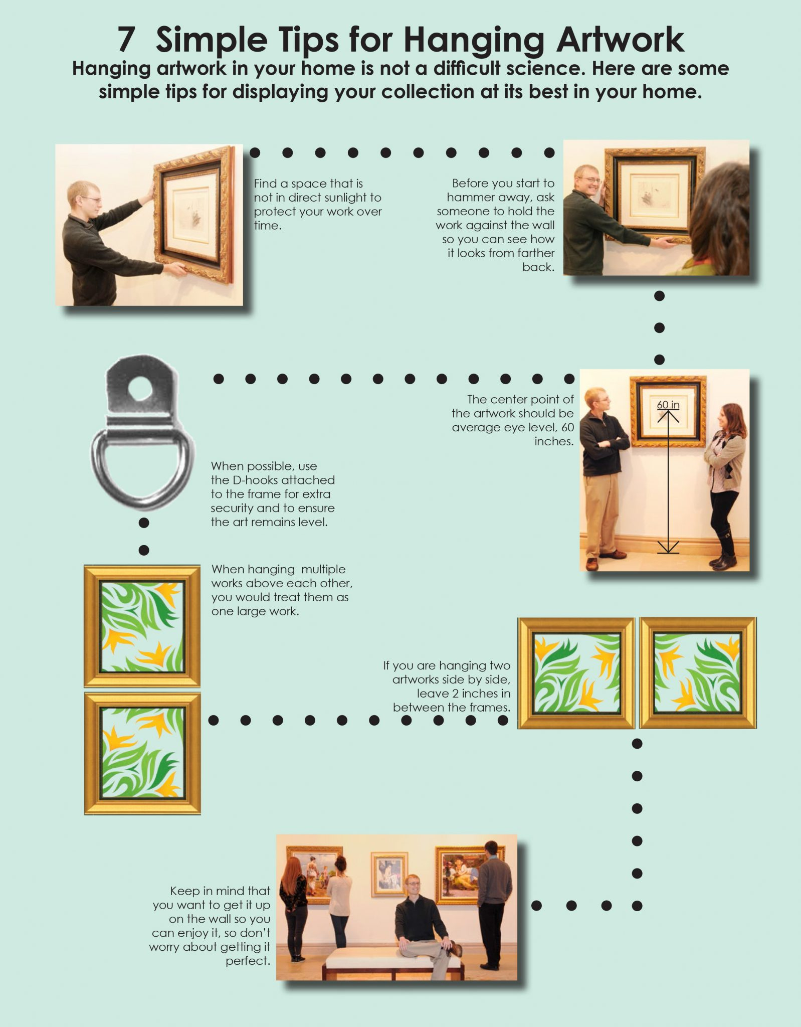 7 Simple Tips For Hanging Artwork - Park West Gallery within