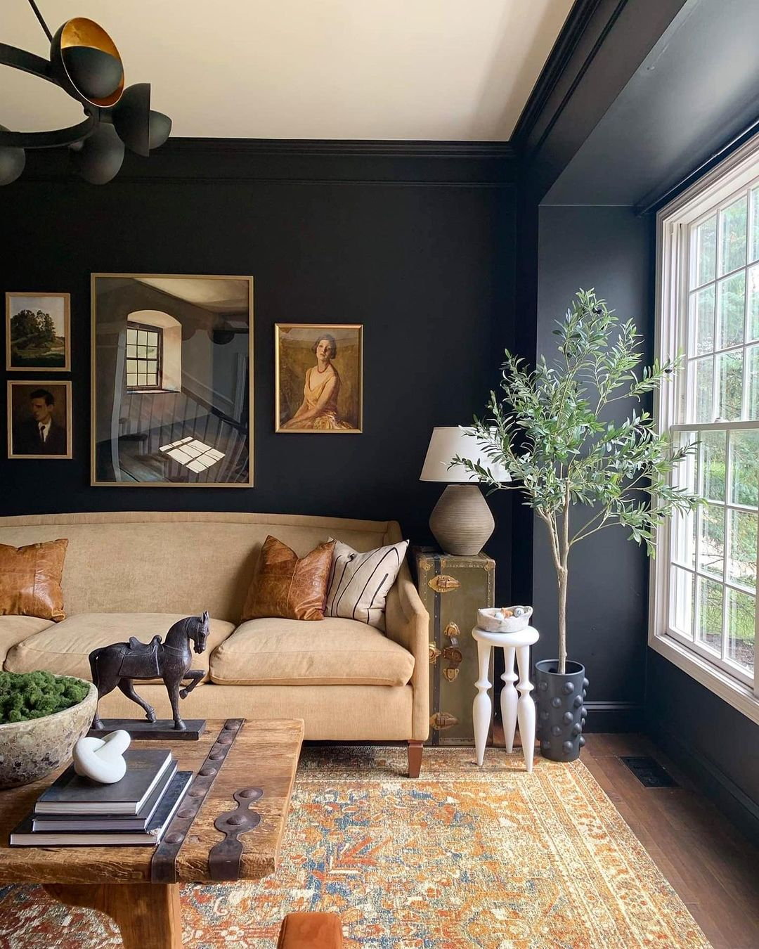 Accent Wall Color And Lighting For Living Room Design for Unlock Your Dream Living Room 10 Houzz Wall Color Picks
