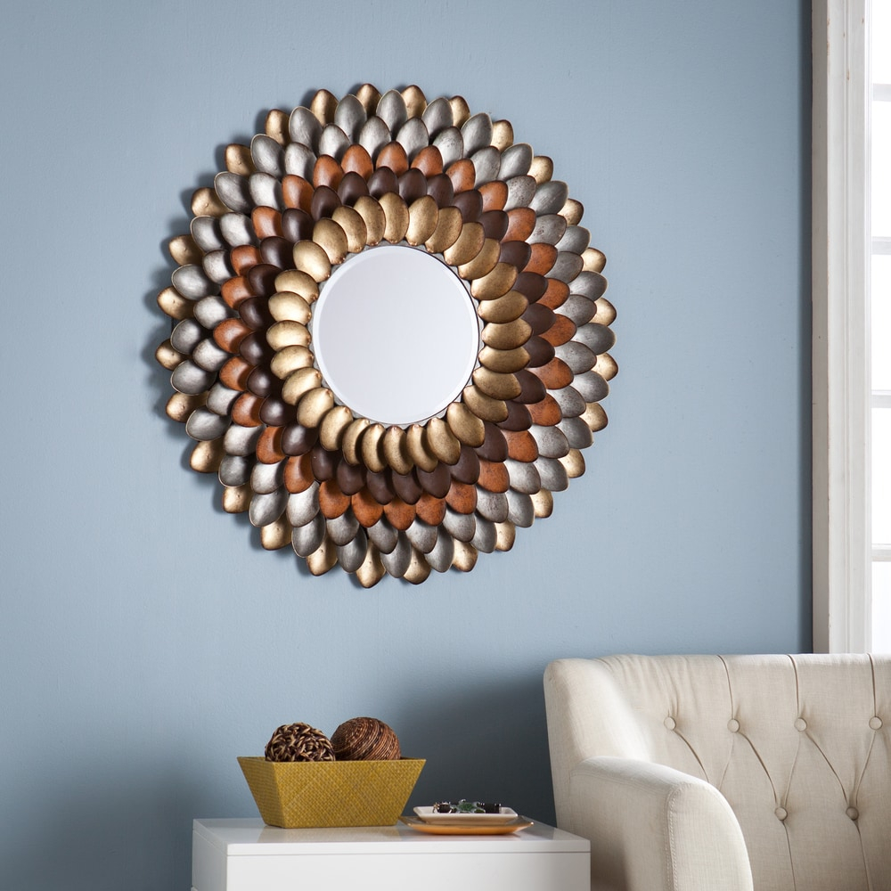 Bohemian &Amp; Eclectic Wall Mirrors - Bed Bath &Amp; Beyond in The Unique Craftsmanship of the SEI Furniture Multi-Color Wall Mirror
