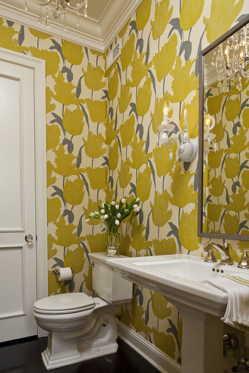 Create A Wow Powder Room ~ Home Interior Design Ideas within Elevate Your Powder Room with Bold Wallpaper Choices