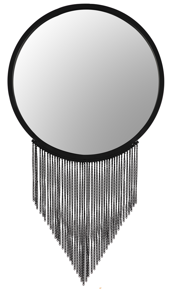 Key Features of the Noir Galahad Mirror With Matte Black Finish