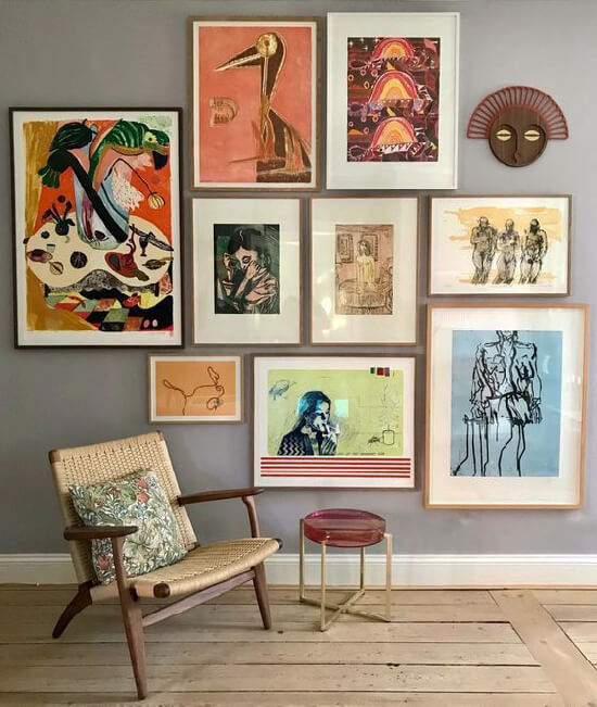 Gallery Wall | Tips For Designing A Unique Gallery Wall inside