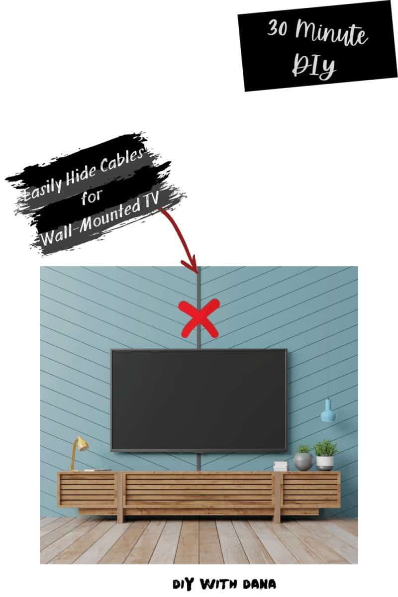 Hide Cables For A Wall Mounted Tv – Artofit in