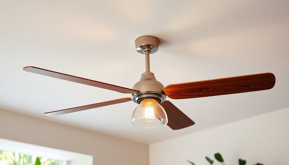 How To Optimize Ceiling Fan Settings For Summer - Top Ceiling Fans with Adding Light and Airiness with the Safavieh By The Sea Mirror White