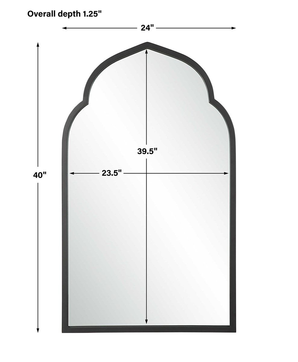 Exploring the Craftsmanship of the Uttermost Tordera Black Arch Mirror