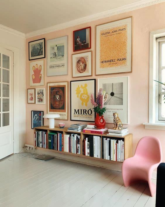 Learn How To Curate A Gallery Wall So It Becomes Cohesive With The ... regarding The Secrets to a Well-Curated Home Gallery Wall