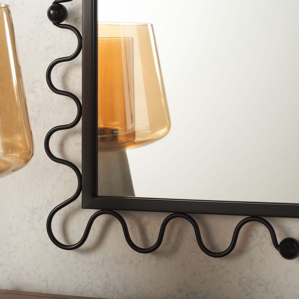 Mrr2502A Mirrors - Safavieh with Safavieh Cala Mirror Black How it Elevates Interior Spaces