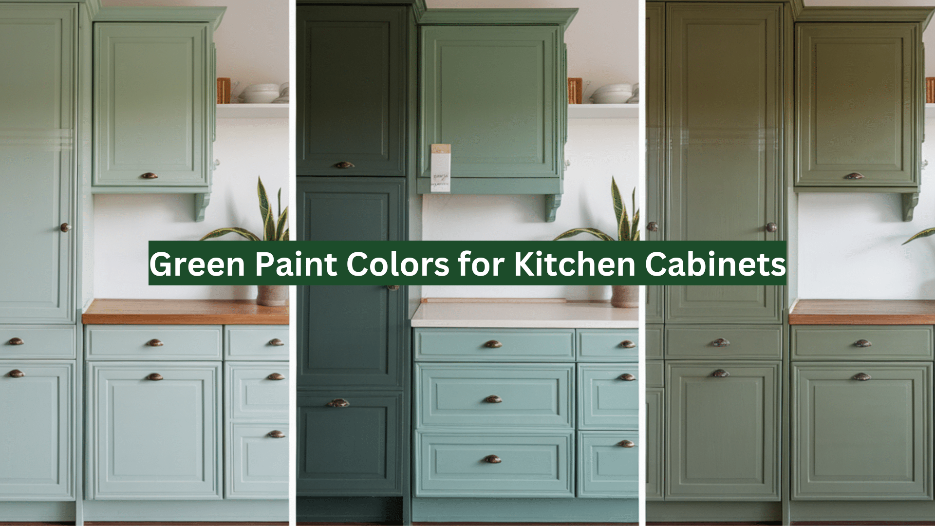 How Choosing Green Paint Can Transform Your Kitchen’s Atmosphere