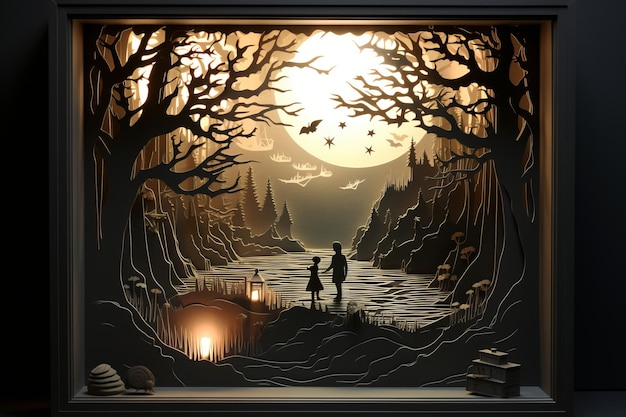 Designing with Depth Exploring the Aesthetic Appeal of Shadow Box Wall Art
