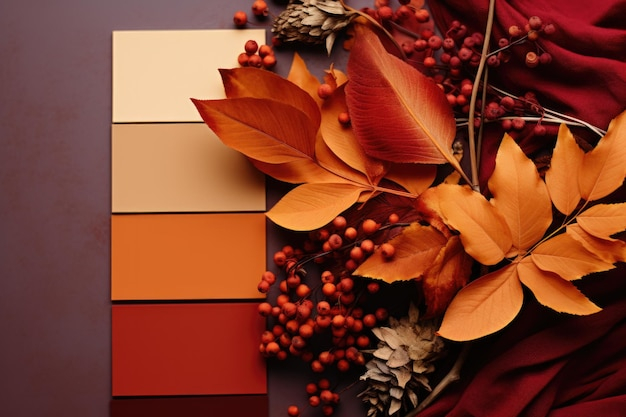 The Art of Autumn Walls Mastering the Mix of Reds, Browns, and Oranges for a Stunning Look