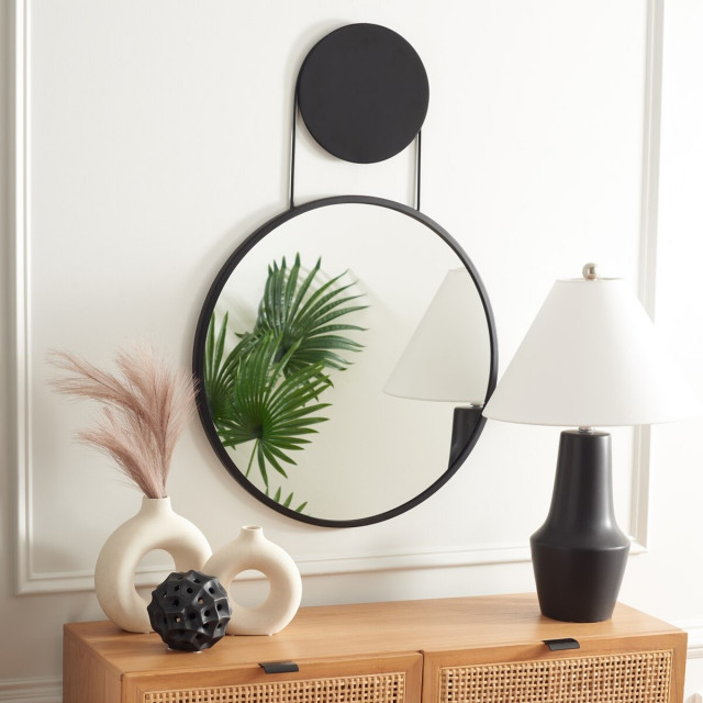 Safavieh Aura 24" Mirror, #N/A - Transitional - Wall Mirrors - By ... in