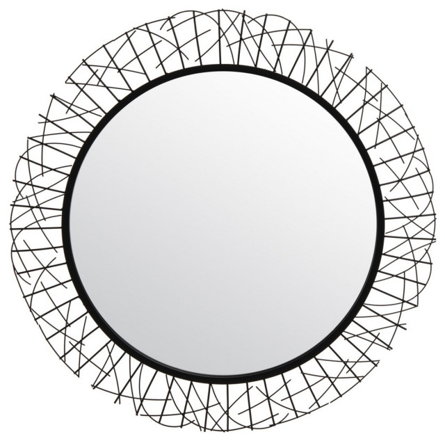 Safavieh Elsie Mirror - Contemporary - Wall Mirrors - By Safavieh | Houzz regarding