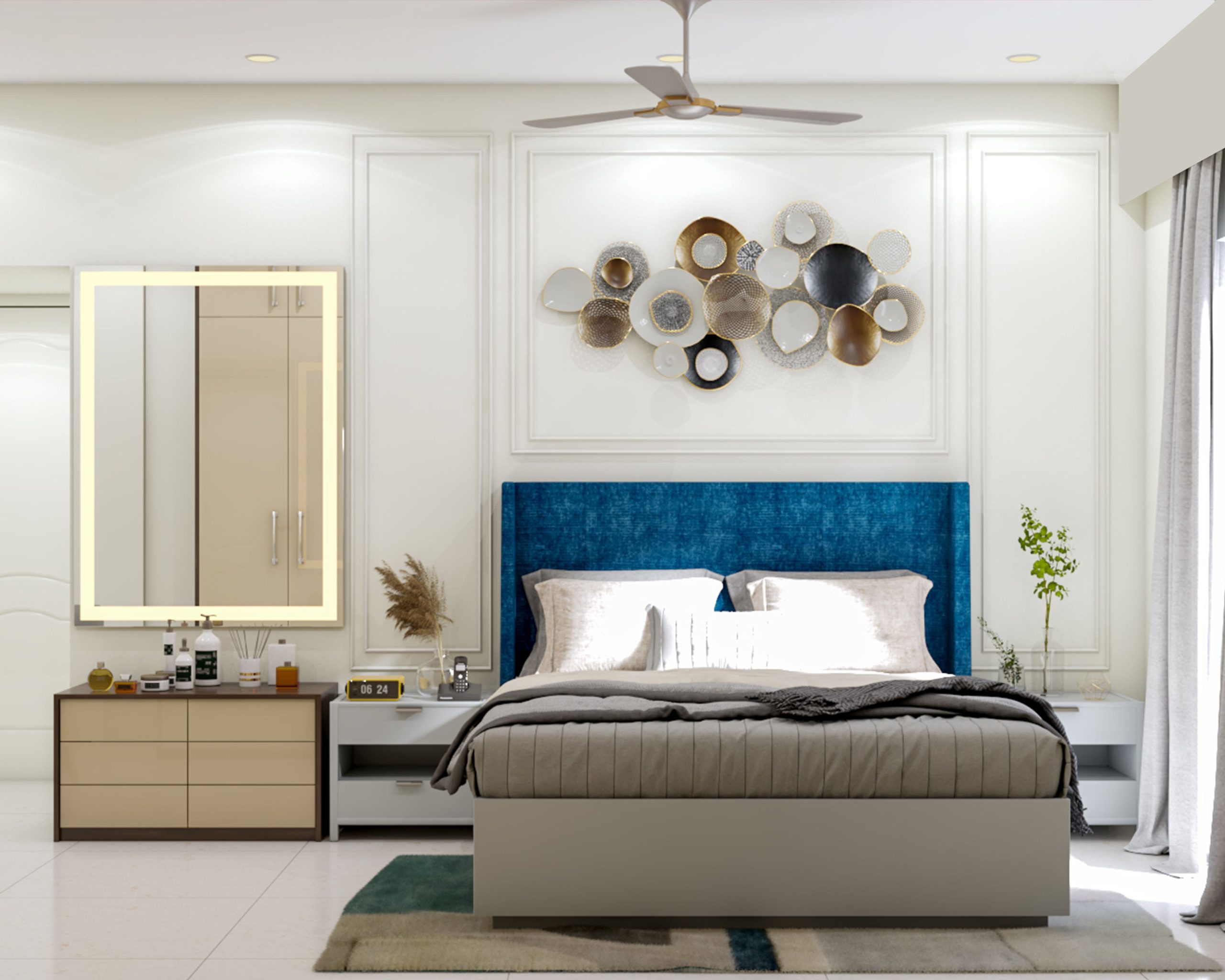 Spacious Master Room Ideas With Modern Interiors | Livspace with