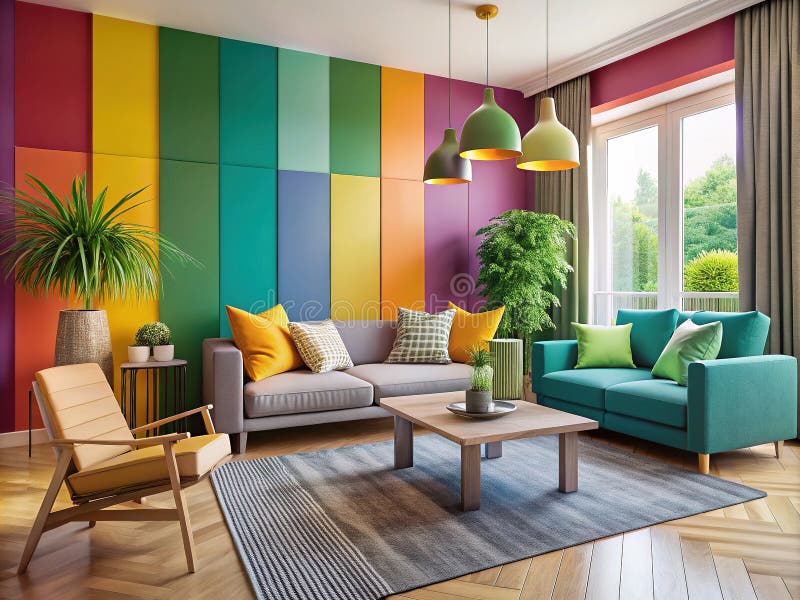 Unleash Your Inner Designer A Vibrant Color Palette For Modern Interior ... with Unleash Your Inner Designer 5 Bathrooms That Master Geometric Wall Patterns